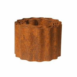 Borderrand op rol - Metaal - Roest - 15 x 500 cm
