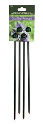 Glasfiber pins 35 cm - Ø 8 mm, 4 stuks